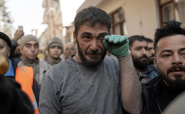 "Our Hearts Couldn't Take This": Turkish Miners Rush To Help Quake Victims