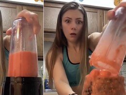 Viral: लड़की ने मिक्सी पर गिरा दी प्यूरी, लोगों ने सिर पर उठा लिया इंटरनेट, कहा नहीं है 'wifey material'... Viral: लड़की ने मिक्सी पर गिरा दी प्यूरी, लोगों ने सिर पर उठा लिया इंटरनेट, कहा नहीं है 'wifey material'...