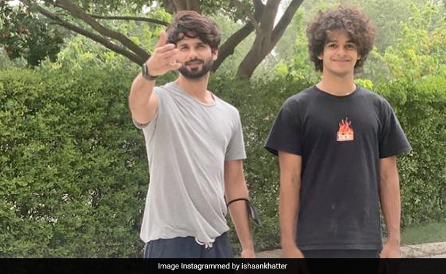 To Birthday Boy Shahid Kapoor, With Love From Brother Ishaan Khatter