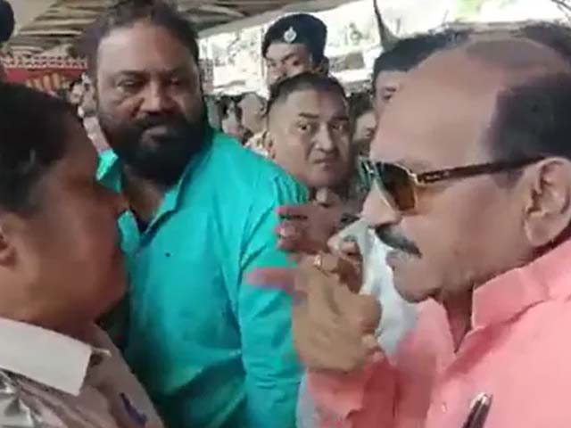 Viral Video: Odisha BJP Leader Allegedly Shoves Woman Cop, He Denies