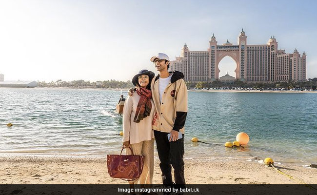 Babil Khan Takes Mom Sutapa Sikdar On A Vacation. See Posts From Their Dubai Diaries