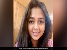 Tejasswi Prakash Woke Up And Chose To Channel Her Inner Singer Tejasswi Prakash Woke Up And Chose To Channel Her Inner Singer