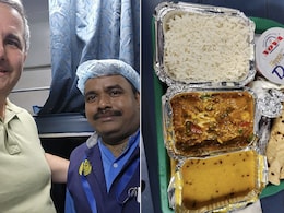 "It Tastes First Class": American Sociologist Impressed By Food Served On Rajdhani Express