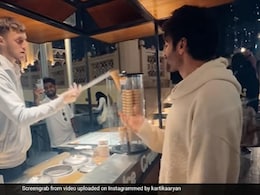 Watch: Kartik Aaryan Indulges In Turkish Ice Cream - His Reaction Is Too Good To Miss Watch: Kartik Aaryan Indulges In Turkish Ice Cream - His Reaction Is Too Good To Miss