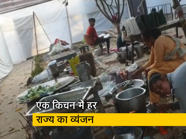 आदि महोत्सव में एक जगह मिल रहा देश के राज्य का आदिवासी व्यंजन