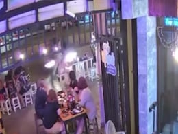 Caught On Camera: Speeding Car Crashes Into Roadside Restaurant In Bangkok Caught On Camera: Speeding Car Crashes Into Roadside Restaurant In Bangkok