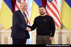 Joe Biden's Surprise Kyiv Visit: "Putin Thought Ukraine Was Weak, Dead Wrong" Joe Biden's Surprise Kyiv Visit: "Putin Thought Ukraine Was Weak, Dead Wrong"
