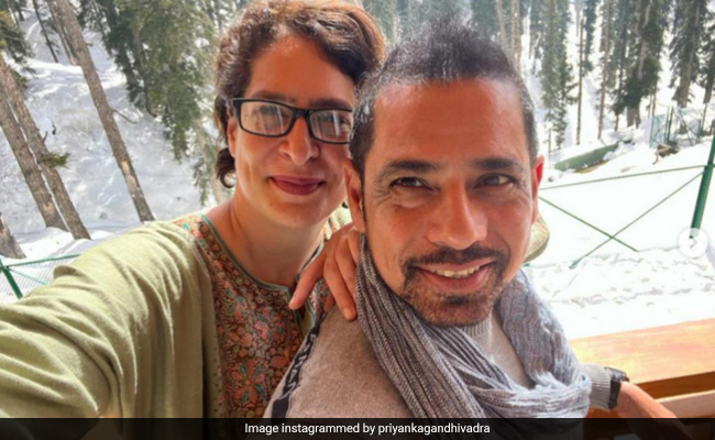 Priyanka Gandhi, Robert Vadra Wish Each Other On Wedding Anniversary