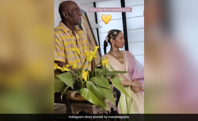 Masaba Gupta And Dad Viv Richards In A Pic From Her "Best Day"