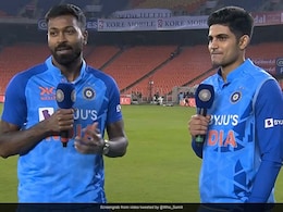 "This Is What You Told Me": Shubman Gill Reveals Hardik Pandya's Advice After Maiden T20I Ton