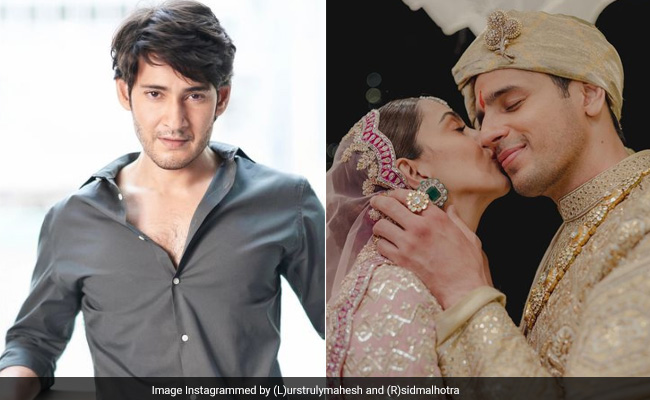 Mahesh Babu Wishes "Lifetime Of Happiness" To Newlyweds Kiara Advani-Sidharth Mahotra