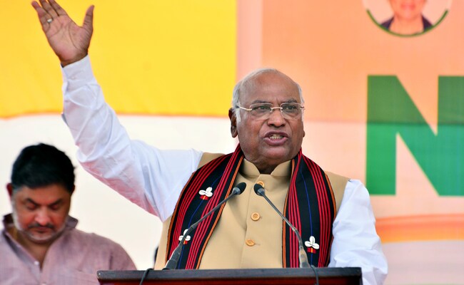 Congress-Led Alliance To Form Government At Centre In 2024: M Kharge