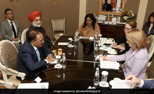National Security Advisor Ajit Doval Meets Top US Official, Discusses Defence Ties
