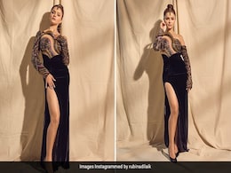 Rubina Dilaik's Cutout Evening Gown Can Jazz Up Any Party Rubina Dilaik's Cutout Evening Gown Can Jazz Up Any Party