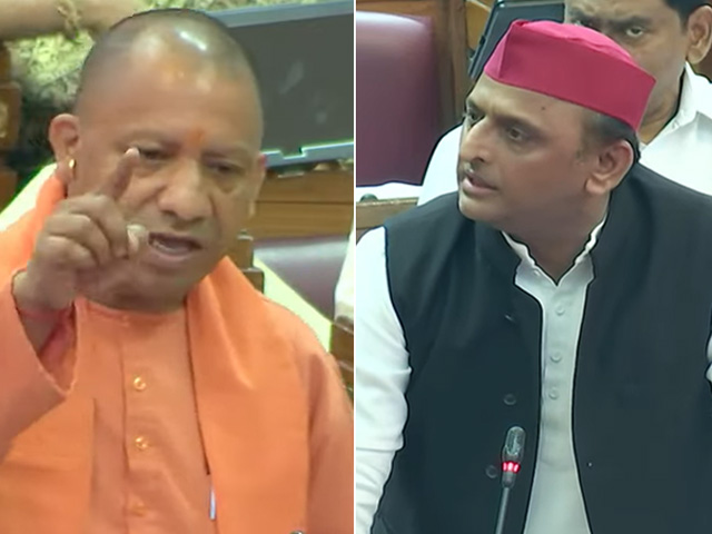 Yogi Adityanath, Akhilesh Yadav Spar In UP Assembly Over Prayagraj Shootout