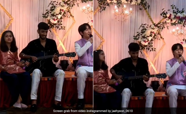 Watch: Korean Man Sings <i>'Kabira' </i> At Indian Wedding, Leaves Internet Impressed