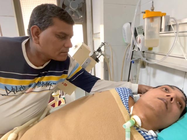 He Came To AIIMS For His Son. Now Works There As A Guard To Afford His Stay