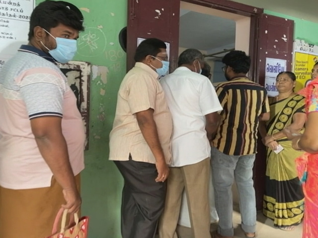 Voting Begins For Erode East Assembly Bypoll