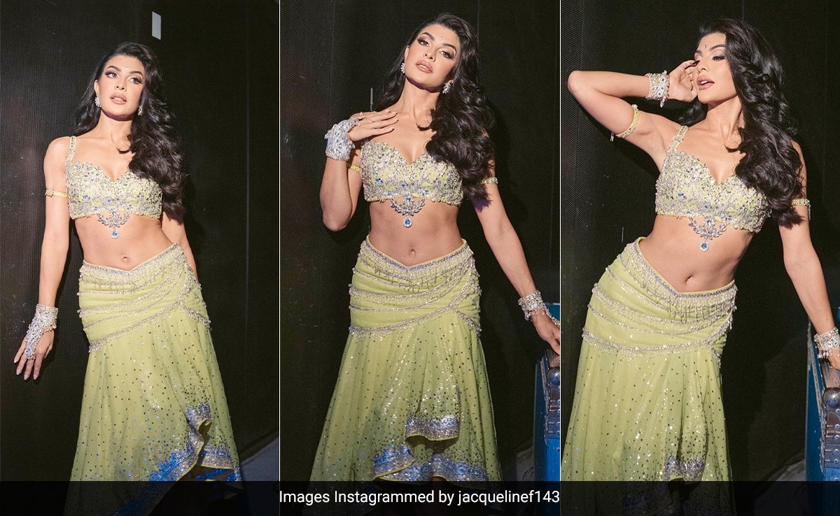 Just Look At Jacqueline Fernandez In A <i>Ghagra-Choli</i> And Tell Us If You Don't Go Gaga Over Her Too