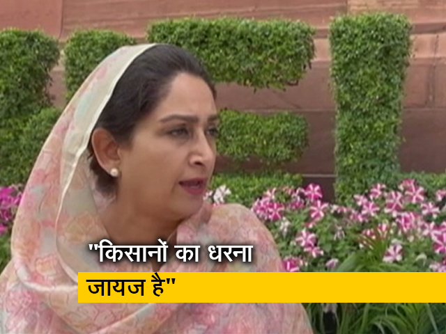 मोदी सरकार ने किसानों को परेशान कर रखा है :हरसिमरत कौर