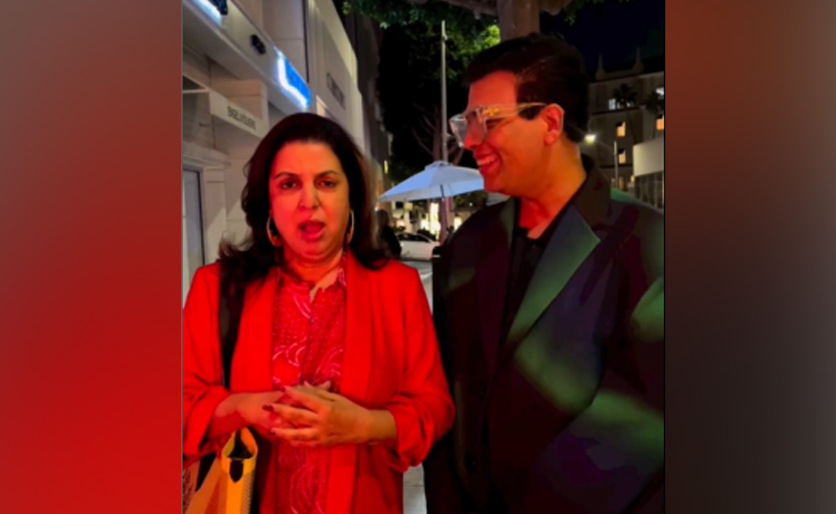 Farah Khan And Karan Johar Can't Stop Roasting Each Other Even On Vacation. See ROFL Video