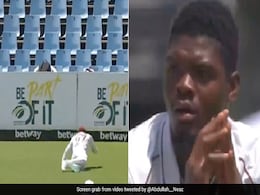 अजब-गजब ! कैच लेने के बाद खिलाड़ी ने गेंदबाज और बल्लेबाज को एक साथ कर दिया कन्फ्यूज्ड, देखकर आपके भी उड़ जाएंगे होश- Video अजब-गजब ! कैच लेने के बाद खिलाड़ी ने गेंदबाज और बल्लेबाज को एक साथ कर दिया कन्फ्यूज्ड, देखकर आपके भी उड़ जाएंगे होश- Video