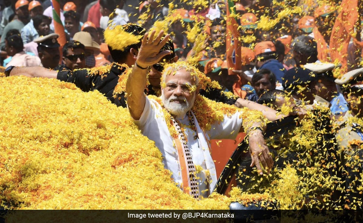 "Congress Digging Modi's Grave, I'm Busy Building Roads": PM In Karnataka