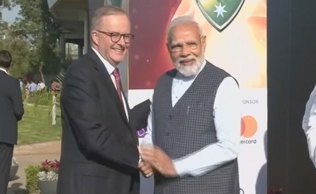ऑस्‍ट्रेलियाई PM अल्बानीज के साथ गुजरात में क्रिकेट मैच देख रहे प्रधानमंत्री नरेंद्र मोदी