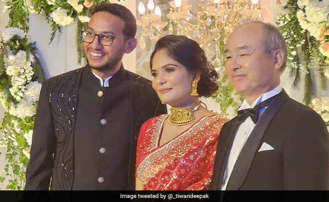 Pics: Softbank CEO, Paytm Boss Attend OYO Founder Ritesh Agarwal's Wedding