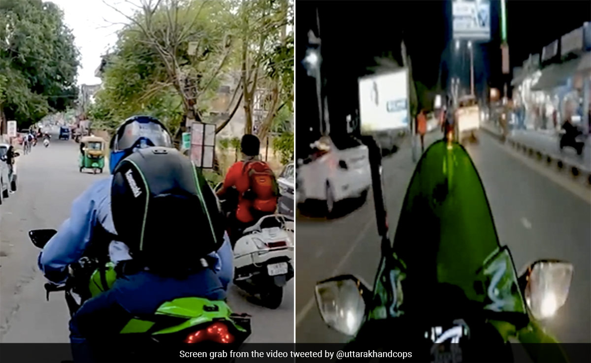 Watch: Dehradun Man's Stunt Video Lands Him In Trouble, Uttarakhand Police Seizes Bike