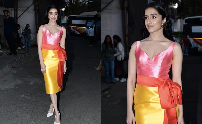 Colour Blocking Will Be Summer 2023's Hottest Fashion Trend And Shraddha Kapoor's Multi-Tonal Dress Is Starting It Off