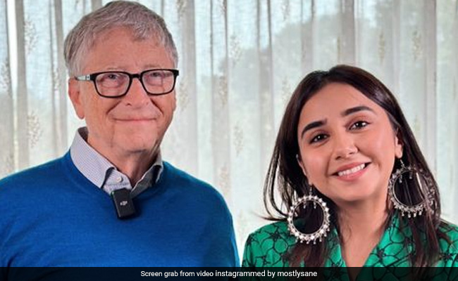 <i>Mismatched</i> Star Prajakta Koli Meets Bill Gates. See What She Posted