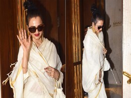 Pics: Rekha Arrives At Manish Malhotra's House Like This Pics: Rekha Arrives At Manish Malhotra's House Like This