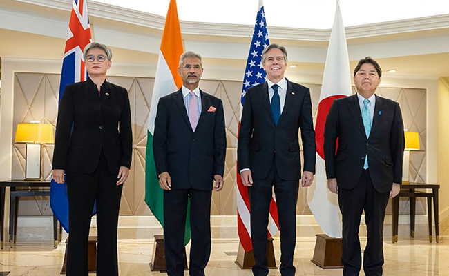 Quad Foreign Ministers Meet In Delhi, Review Maritime Security