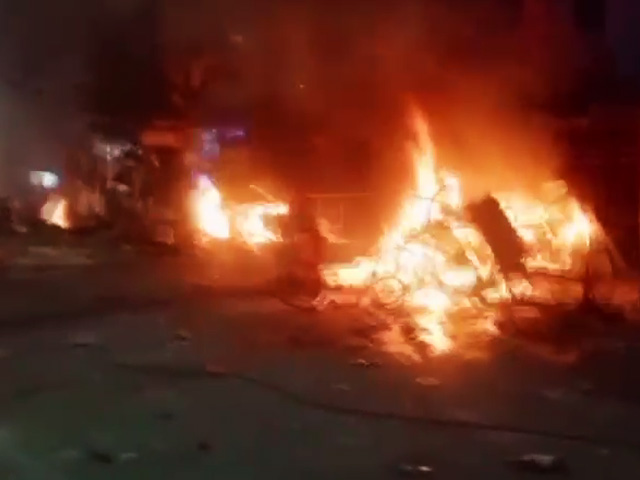 Riot Control Police In Bengal's Howrah After Violence On Ram Navami