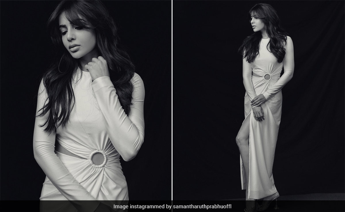 Samantha Ruth Prabhu Talks All Things <i>Shaakuntalam</i> But Her Dress Is The Real Talk Of The Town