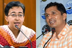 AAP MLAs Atishi, Saurabh Bharadwaj Appointed As Delhi Cabinet Ministers AAP MLAs Atishi, Saurabh Bharadwaj Appointed As Delhi Cabinet Ministers