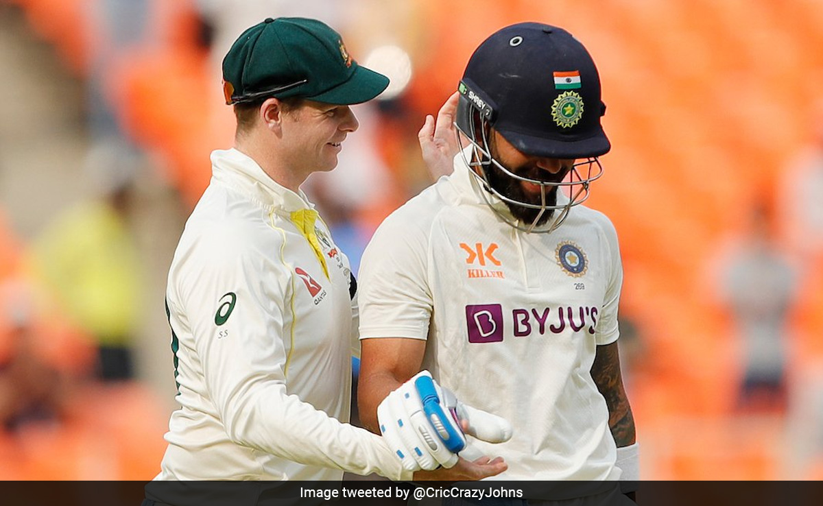 Virat Kohli Receives Standing Ovation In Ahmedabad Test, Steve Smith's Gesture Is Pure Gold