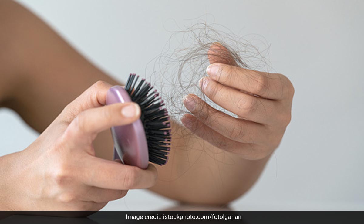 Nutritional deficiencies can cause severe hair fall