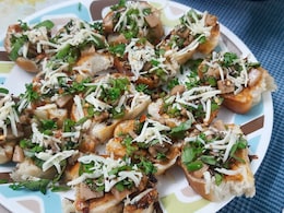 Bruschetta Without Tomato And Baguette? How To Make Yummy Pav Bruschetta At Home Bruschetta Without Tomato And Baguette? How To Make Yummy Pav Bruschetta At Home
