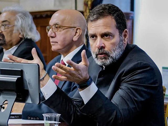 राहुल गांधी के बयान पर संसद में हंगामा, माफी की मांग पर अड़ी बीजेपी