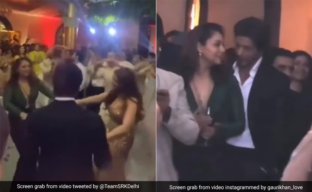 Viral: Shah Rukh Khan And Gauri Dancing At Alanna Panday's Wedding. Enough Said