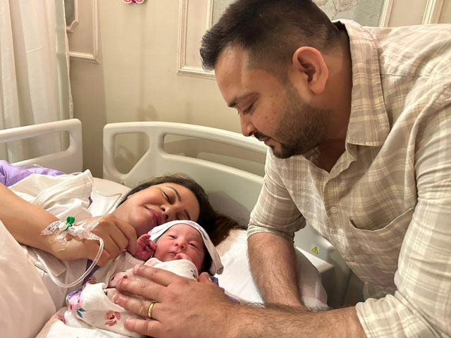 "God Sent Gift In Form Of Daughter": Tejashwi Yadav Welcomes First Child