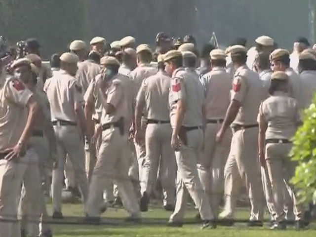 Ahead Of Key Opposition Meet, Heavy Security In Delhi