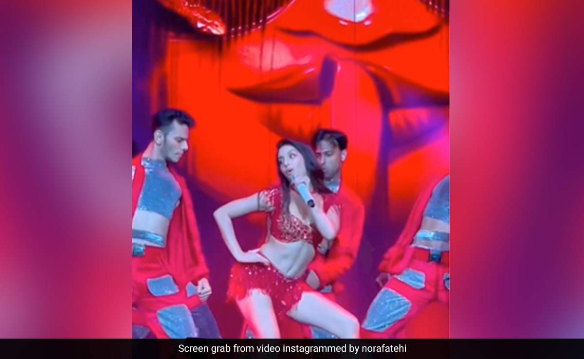 Just Nora Fatehi Setting US Stage On Fire As She Always Does