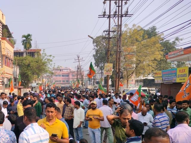 BJP Crosses Halfway-Mark In Nagaland, Tripura, Conrad Sangma Ahead In Meghalaya