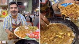 Watch: Old Delhi Street Vendor Makes Chowmein Omelette. "Horror," Says Internet
