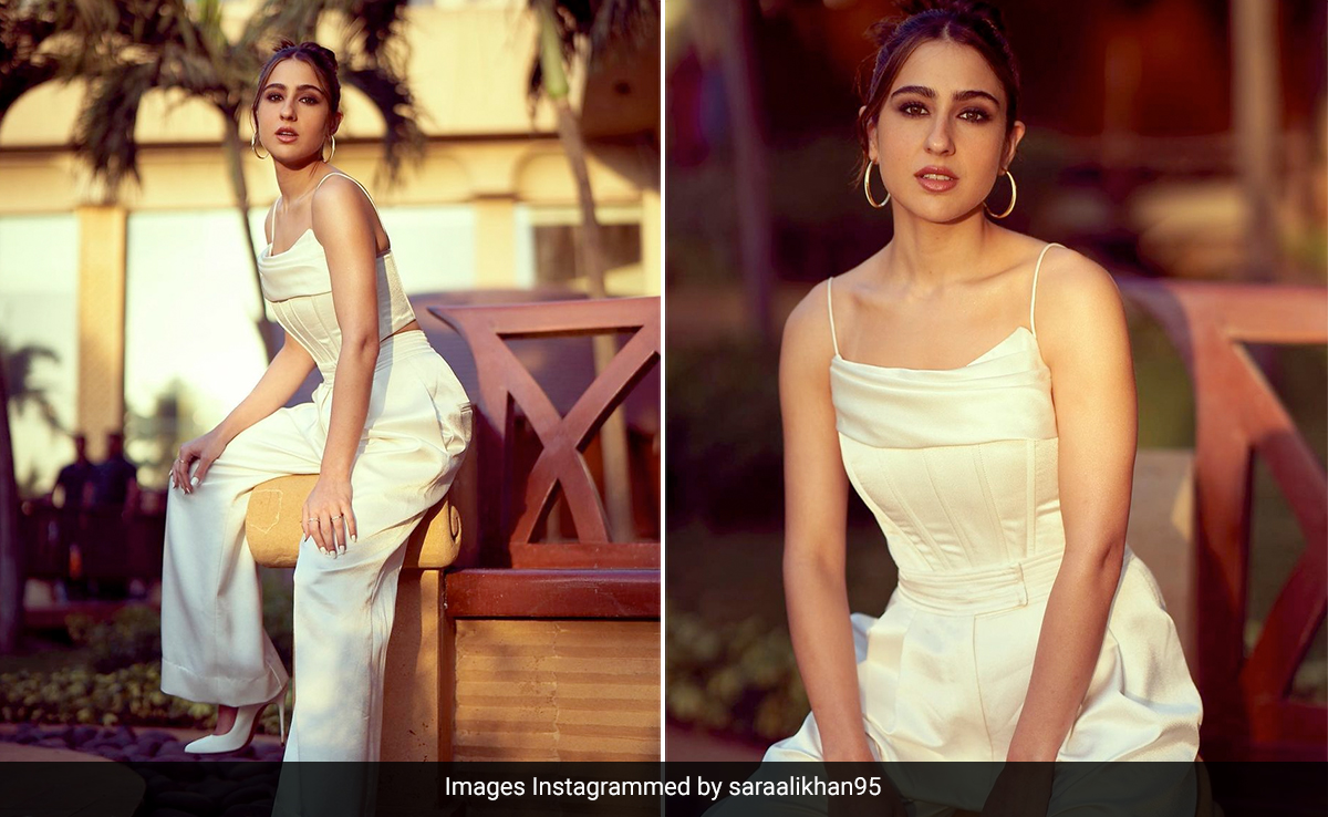 If Monochrome Dressing Is An Art, Let Sara Ali Khan In White Present Herself As The Artist