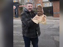 36 Patties In One Burger?! UK Man's Video Goes Viral For Epic Birthday Celebration