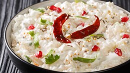 Add Some Green To Your Meal! Try This Delicious Coriander Curd Rice Today
